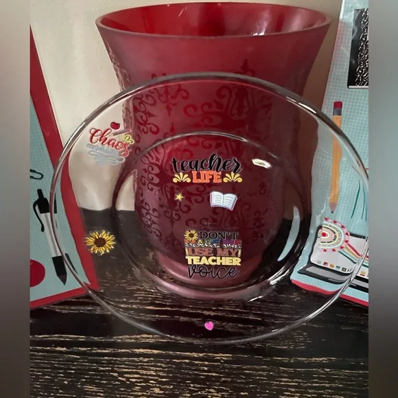 Teacher appreciation cards, and plate - Picture 3 of 4